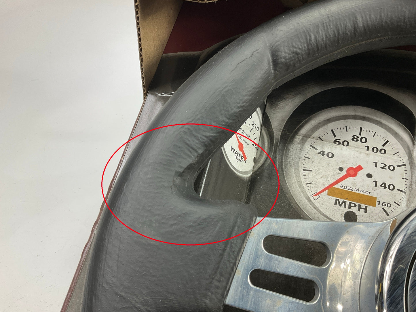 COSMETIC DAMAGE #10 Grant 457 Club Sport Steering Wheel - 13-3/4'' Diam, 4'' Dish