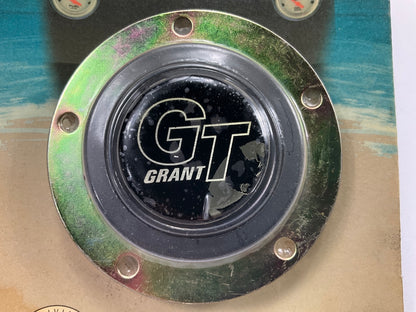 Grant 5898 Black Signature Series Horn Button (GT Logo)
