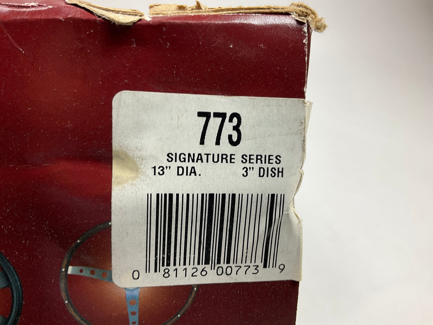 Grant 773 Formula GT 13''  Steering Wheel, 3'' Dish