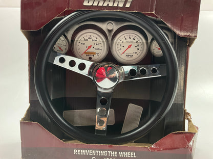 SCUFFED, SEE PHOTOS - Grant 838 Classic Steering Wheel, 3-Spoke, 13.5 Diameter