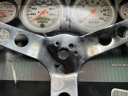 SCRATCHED & MISSING HORN - Grant 838 Classic Steering Wheel, 3-Spoke, 13.5 Dia