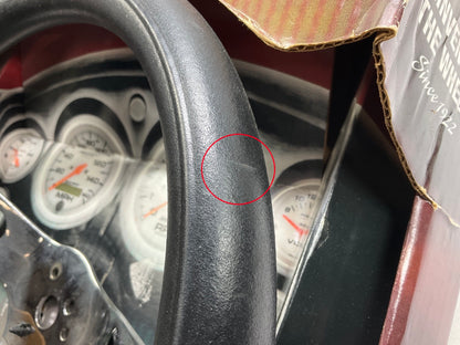 SCRATCHED & MISSING HORN - Grant 838 Classic Steering Wheel, 3-Spoke, 13.5 Dia