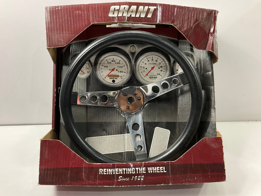 MISSING HORN BUTTON - Grant 838 Classic Steering Wheel - 3-Spoke, 13.5 Diameter