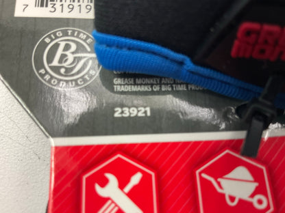 Grease Monkey 23921 General Purpose Gloves, Medium, Blue & Black