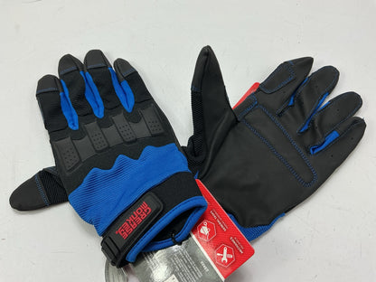 Grease Monkey 23922 General Purpose Gloves, Large, Blue & Black