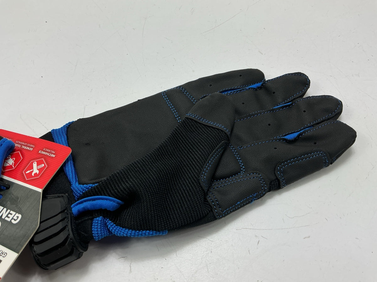 Grease Monkey 23922 General Purpose Gloves, Large, Blue & Black