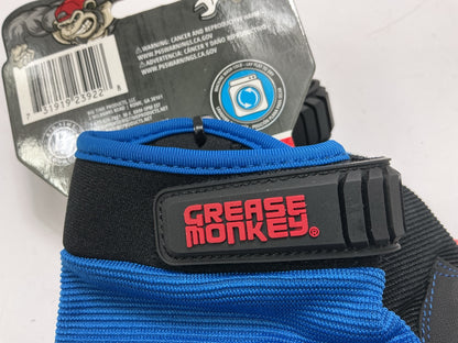 Grease Monkey 23922 General Purpose Gloves, Large, Blue & Black