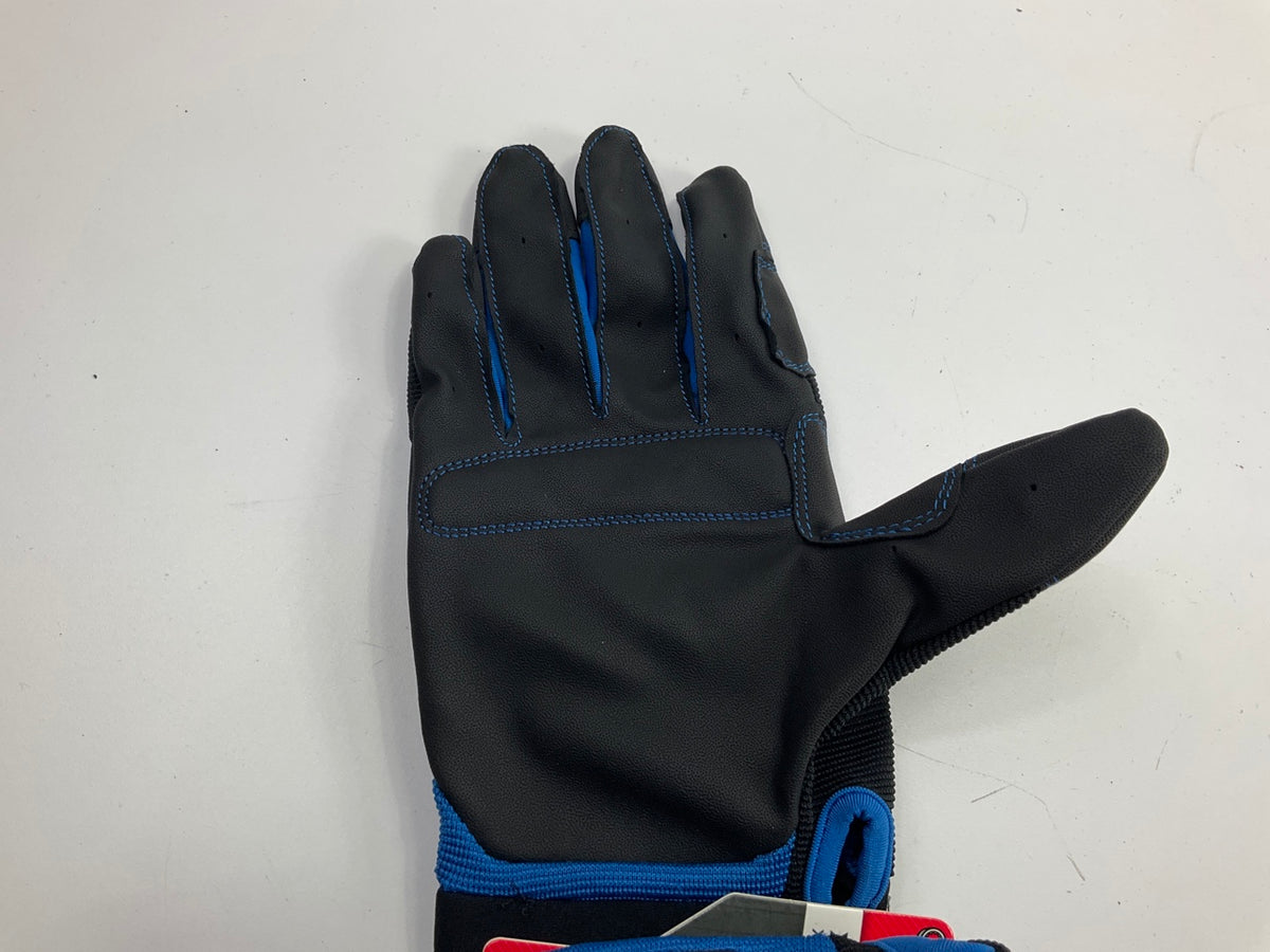 Grease Monkey 23923 General Purpose Gloves, X-large, Blue And Red