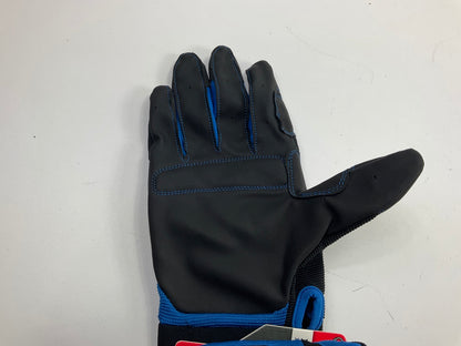 Grease Monkey 23923 General Purpose Gloves, X-large, Blue And Red