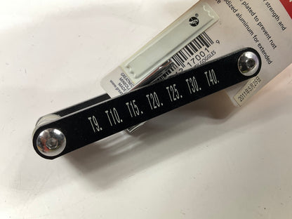 Great Neck 17001 7 PIECE HEX Star Torx Key Set T9, T10, T15, T20, T25, T30, T40