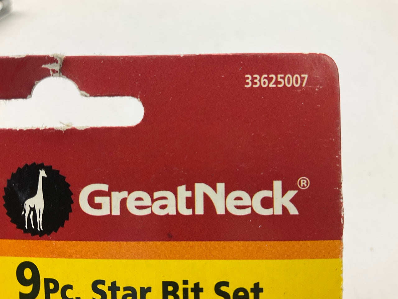 Great Neck 33625007 Star Bit Set 1/4'' - 3/8'' Drive -T10 - T50 Torx Sockets 9pc