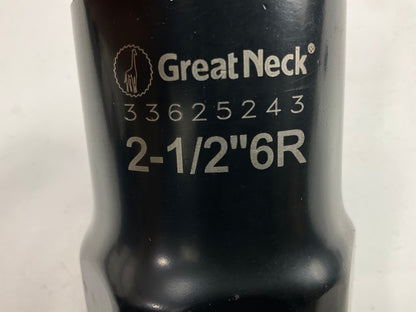 Great Neck 33625243 1/2'' Drive, 2-1/2'' 6R Hex Bearing Locknut Socket (Ford 4WD)