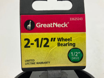 Great Neck 33625243 1/2'' Drive, 2-1/2'' 6R Hex Bearing Locknut Socket (Ford 4WD)