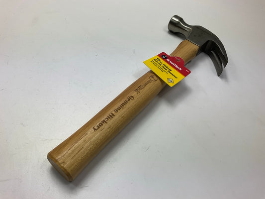 Great Neck W16C Curved Claw Hammer (16 Oz.) With Hickory Handle