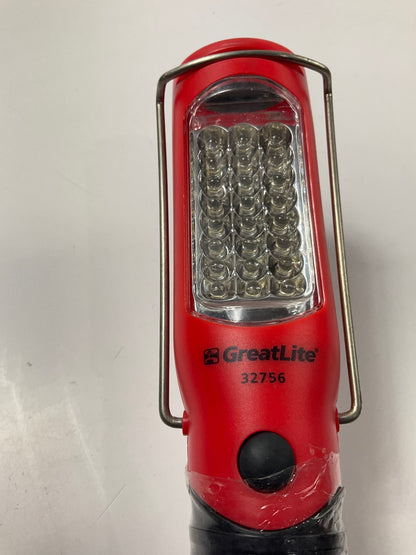 (2) Greatlite 32756 Super Bright 24 LED Worklight Flash Lights With Stand