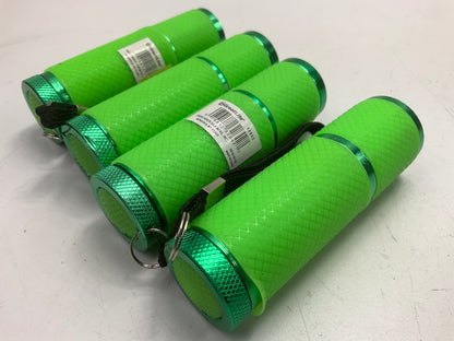 12 PACK - Greatlite 32844  9-LED Glow In The Dark Mini Flashlights