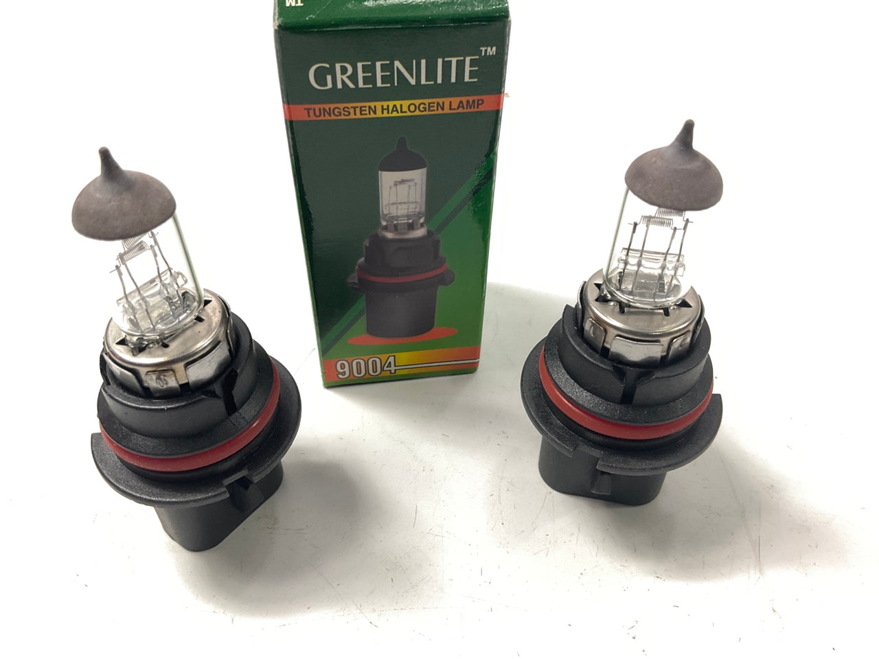 (2) Greenlite 9004 Head Light Bulbs -  12V 65-45W