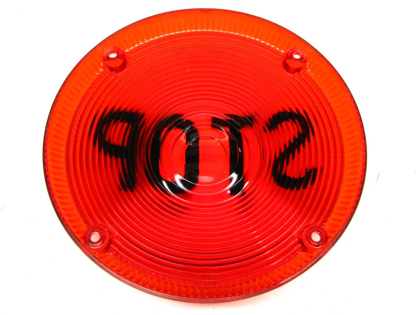 Griffin 4542 RED '' STOP'' Light Lamp Bus Lens, 8'' Round