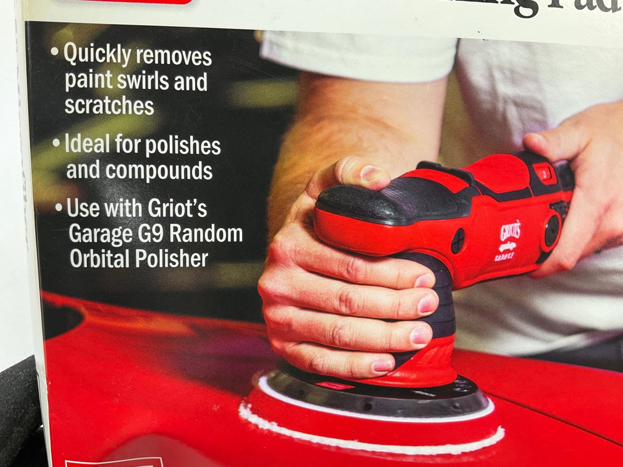 Griot's Garage 10426W 6.5'' Microfiber Fast Finish Pad