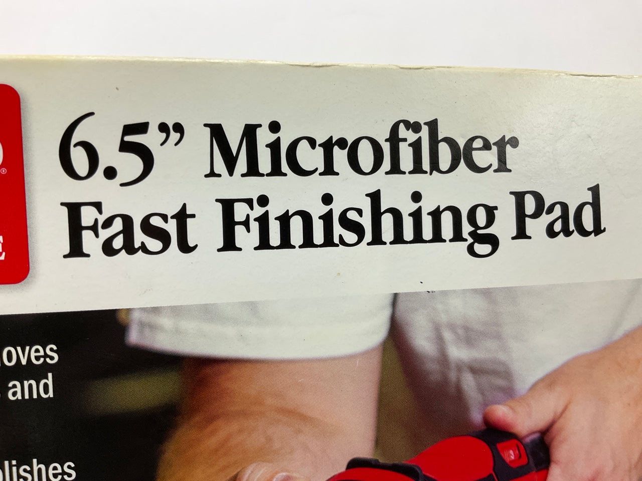 Griot's Garage 10426W 6.5'' Microfiber Fast Finish Pad