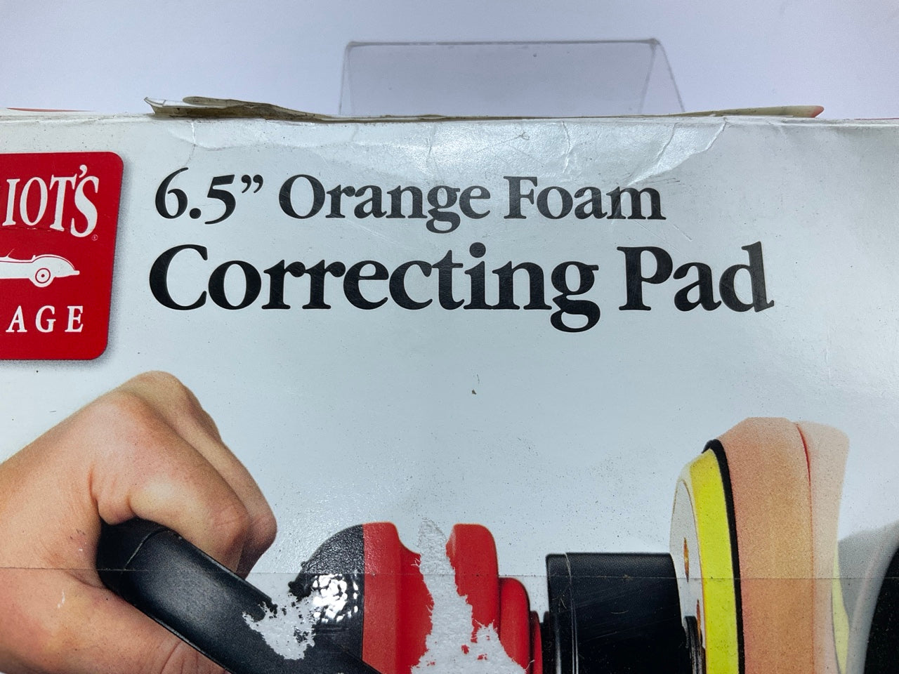 Griot's Garage 10615W 6.5'' Orange Foam Correcting Pads For Buffing