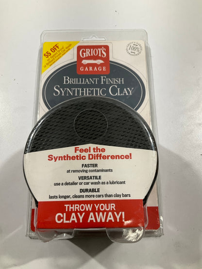 Griot's Garage 10691 Brilliant Finish Synthetic Clay - Creates Smooth Paint