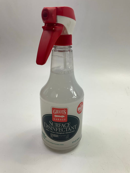 Griot's Garage 10966 Automotive Interior Surface Disinfectant, 22oz Spray