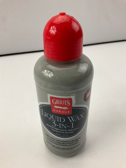 Griot's Garage 11013 Liquid Wax 3-In-1, 16 Oz