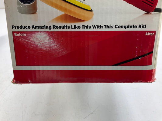 Griot's Garage GG001 6'' Random Orbital Polisher W Handle Kit: Includes Wax & Pad