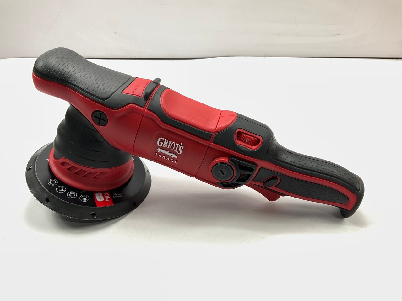 Griot's Garage GG001 6'' Random Orbital Polisher Kit: Includes Wax & Pad Type 2