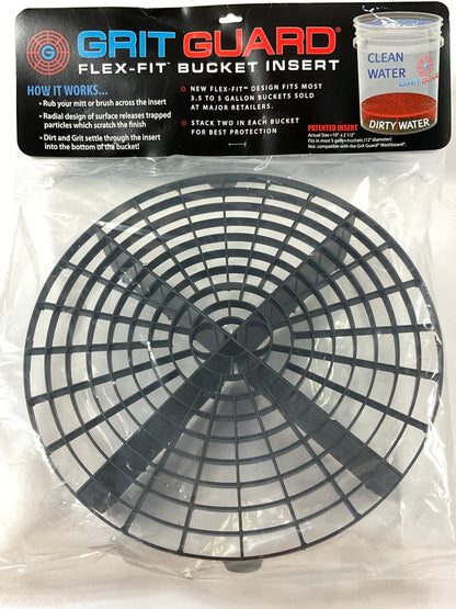 Grit Guard GGINSFF 5 Gallon Wash Bucket Insert - Keep Dirt & Grit On The Bottom