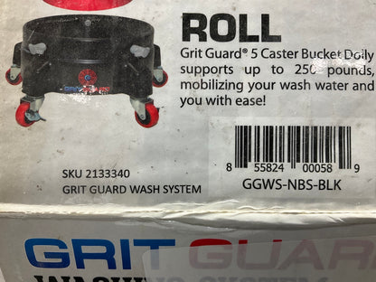 Grit Guard 5 Gallon Bucket Washing System - Car-wash System, Prevents Scratches