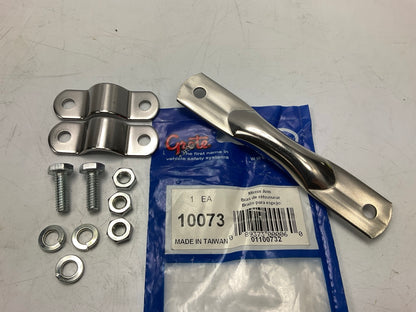 Grote 10073 Extension Arm And Clamp Assembly For Stack Mirrors, Stainless Steel