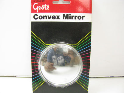 Grote 12004-5 Round 3'' Stick On Convex Mirror Glass