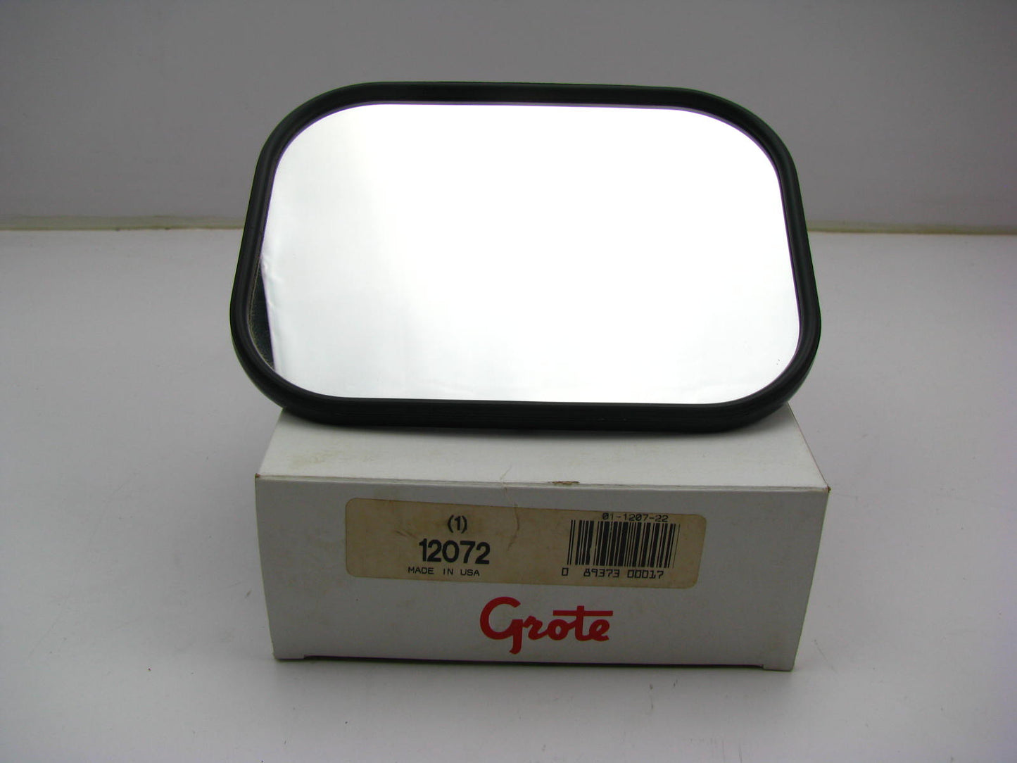 Grote 12072 Rolled-Rim Mirror With Ball Swivel, 7-1/2'' X 5-1/2''