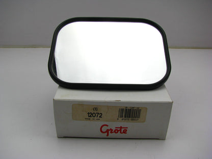 Grote 12072 Rolled-Rim Mirror With Ball Swivel, 7-1/2'' X 5-1/2''