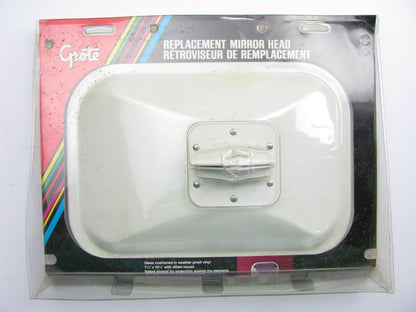 Grote 12111-5 WHITE Side View Replacement Mirror Head, 7-1/2''  X 10-1/2''