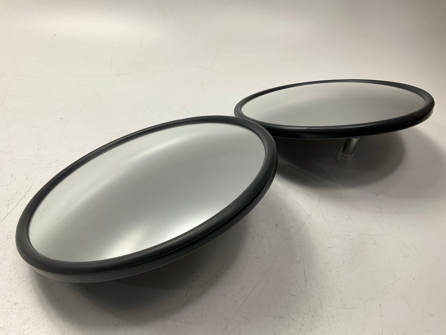 (2) Grote 12172 8'' Round Convex Mirror With Offset Ball Stud