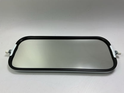 Grote 16101 White Powder Coated Painted Finish Exterior Mirror 7'' X 16'' - PAIR