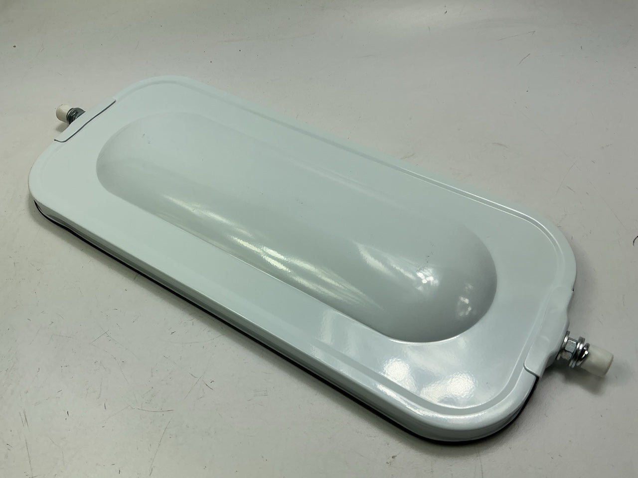 Grote 16101 White Powder Coated Painted Finish Exterior Mirror 7'' X 16'' - PAIR