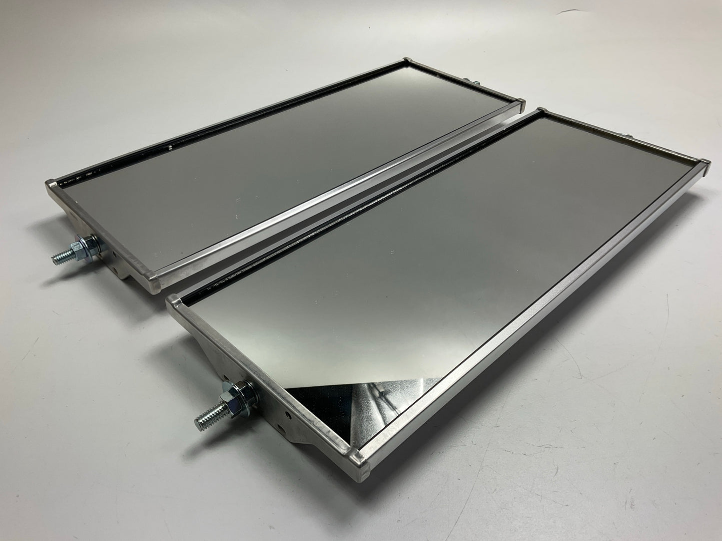 (2) Grote 16244 Economy Aluminum West Coast Mirror