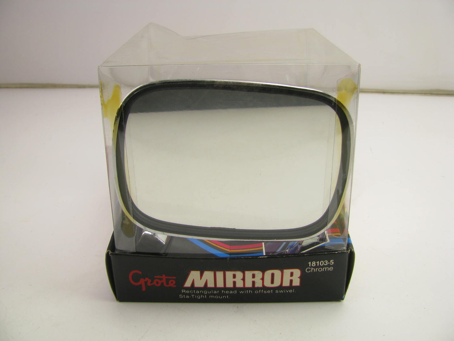 VINTAGE Grote 18103-5 Duramold Universal Classic Replacement Mirror
