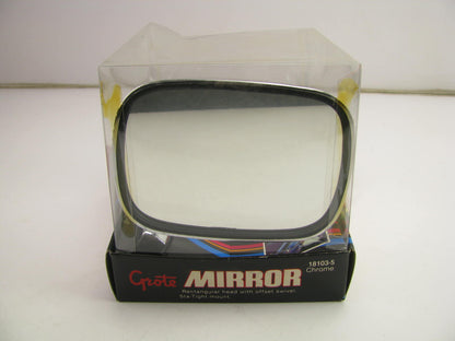 VINTAGE Grote 18103-5 Duramold Universal Classic Replacement Mirror