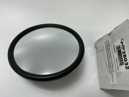Grote 28032 Black 5'' Round Clamp-On Spot Mirror With Arm