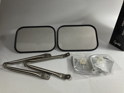 (2) Grote 28093-5 Universal Stainless Steel 10-1/2''x7-1/2'' Tripod Mirror