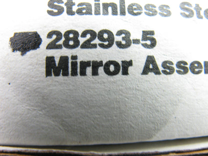 Grote 28293-5 - 7'' X 9'' Stainless Steel Truck Mirror Kit 50'' Wide View - BRIGHT