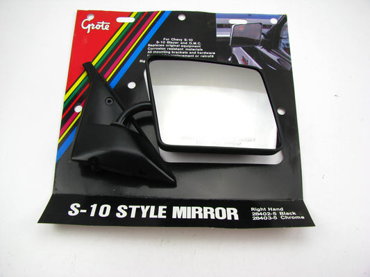 Grote 28402-5 Universal, 1988-1994 Chevy S10 Style Right Passengers Side Mirror