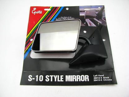 Grote 28413-5 Universal Chevy Blazer GMC S-10 Style LEFT Side Mirror - CHROME