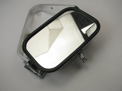 Vintage Grote 28473-5 UNIVERSAL Chrome ABS Plastic Mirror 8 5/8'' X 5 3/4''