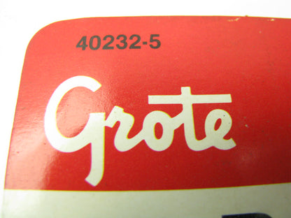 Grote 40232-5 Universal 3'' Two Hole Aluminum Reflector RED